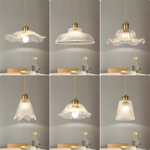 Clear Glass Lamp