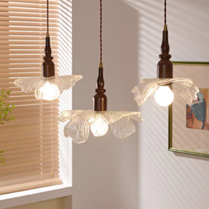 Flower Glass Pendant Light