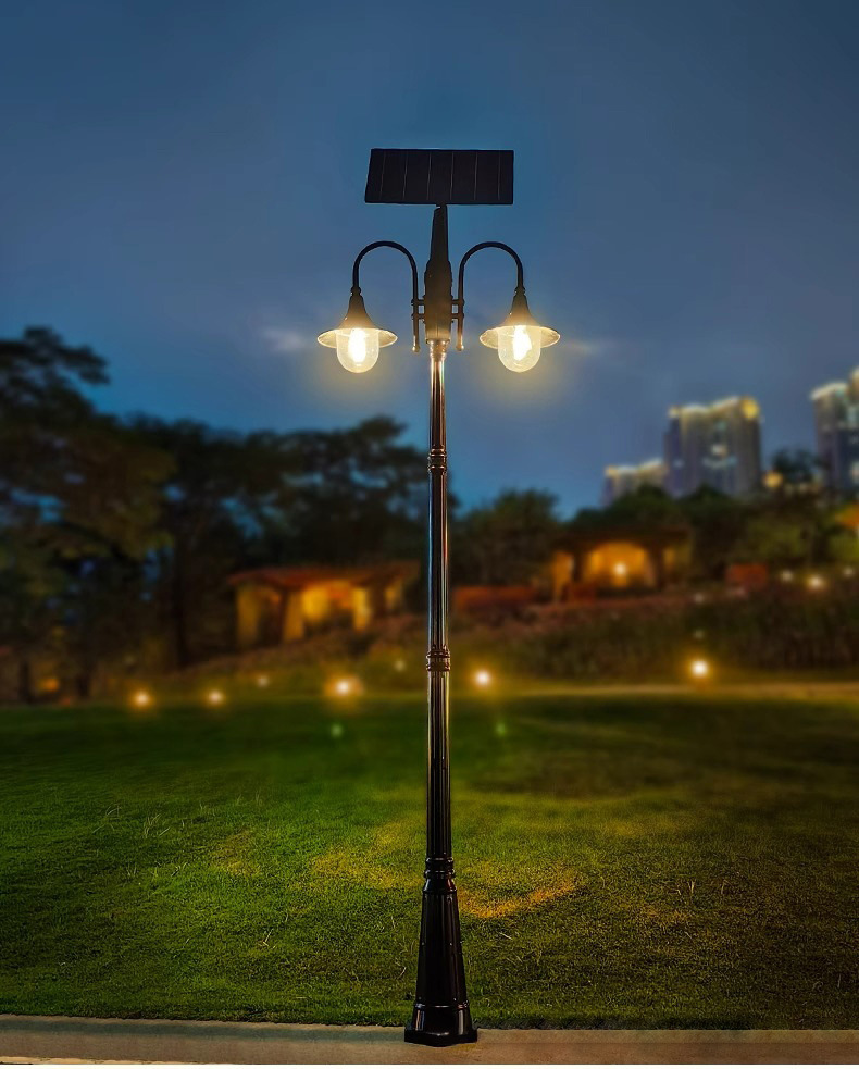Solar Power Outdoor Pillar Light for Garden Pathways - Image 4