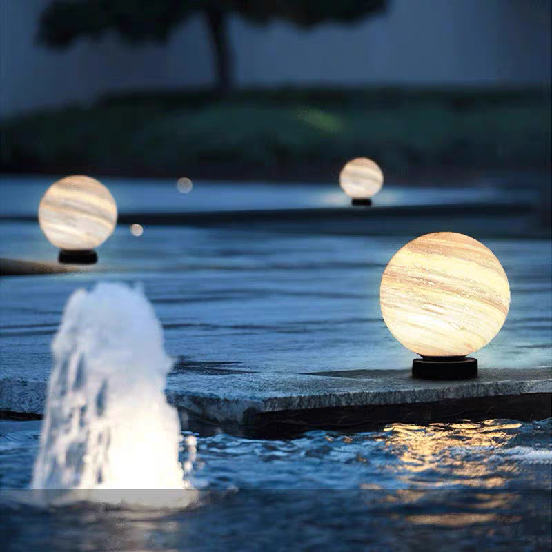 Waterproof Outdoor Decorative Planet Lamp - Image 3