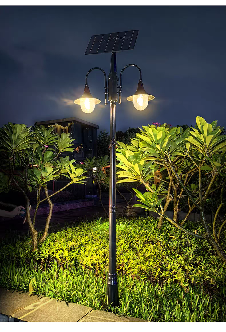 Solar Power Outdoor Pillar Light for Garden Pathways - Image 2