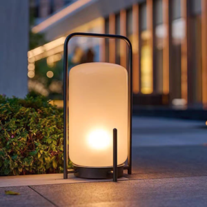 Modern Outdoor Post Lantern Light