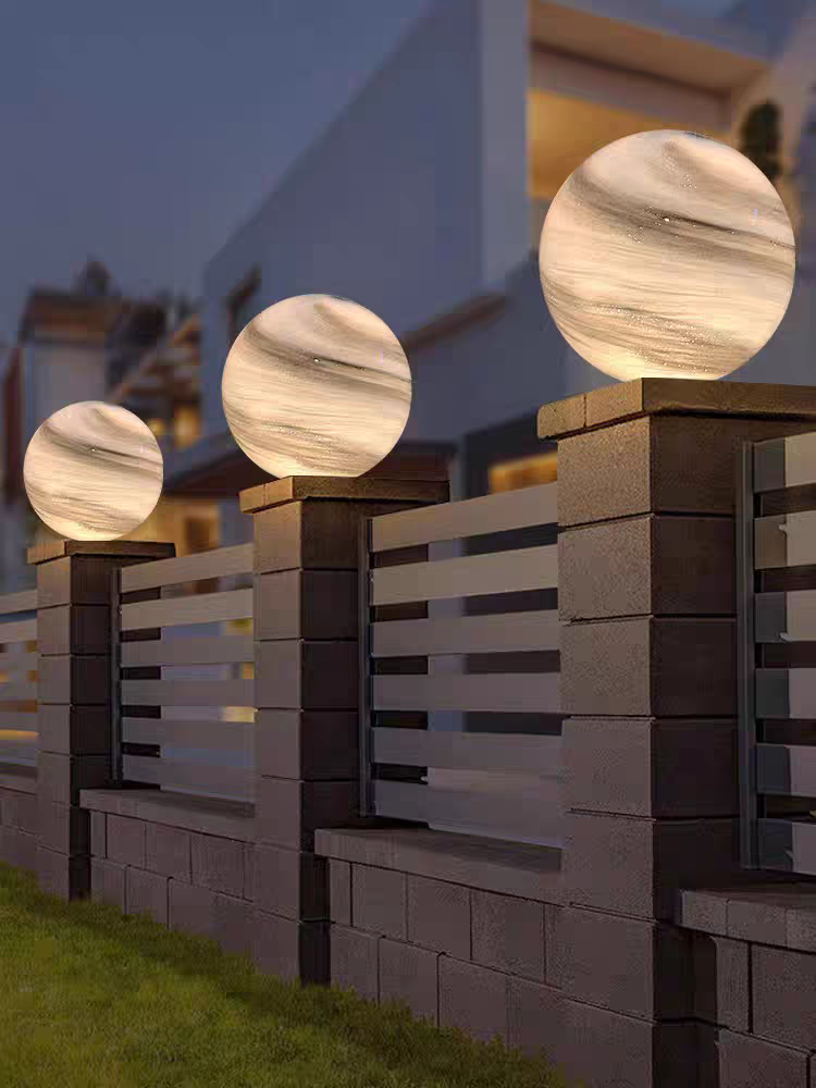 Waterproof Outdoor Decorative Planet Lamp - Image 2