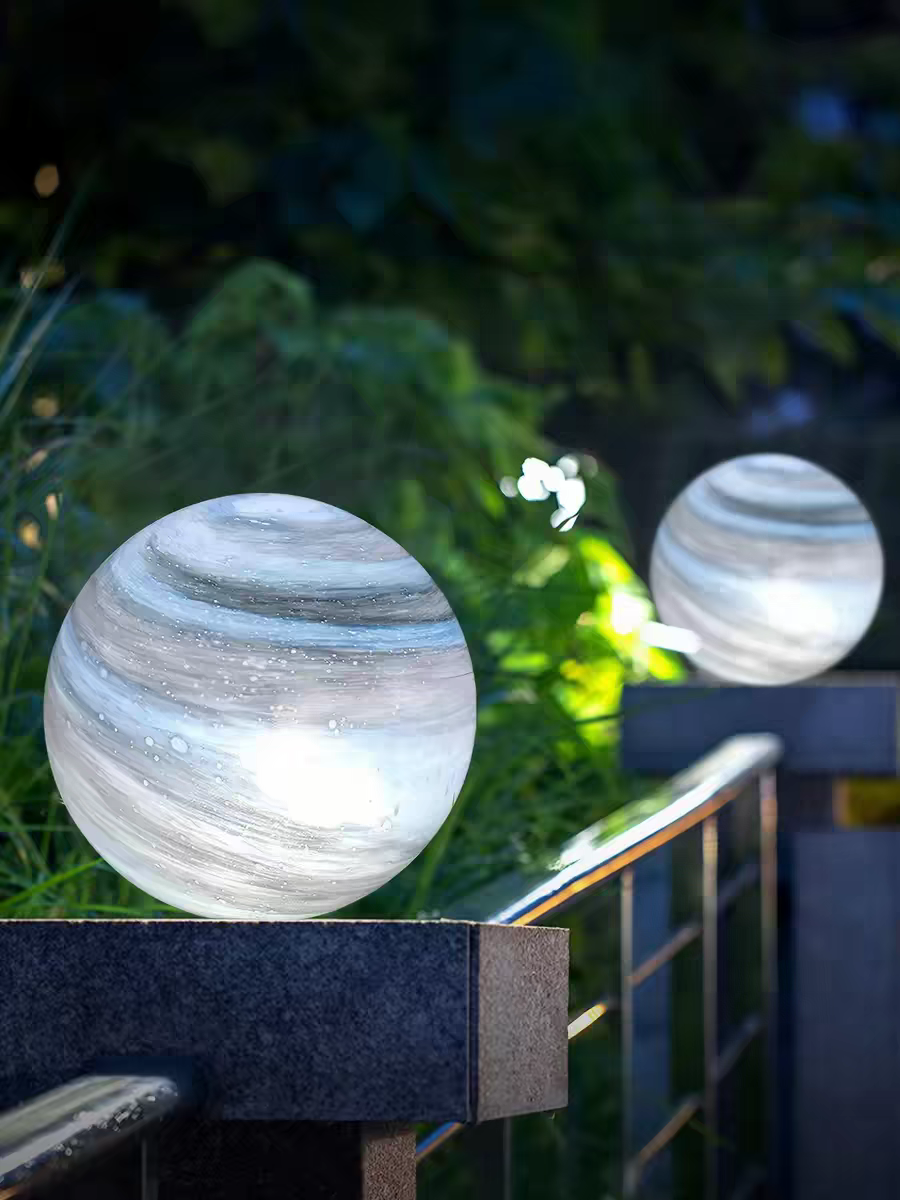 Waterproof Outdoor Decorative Planet Lamp